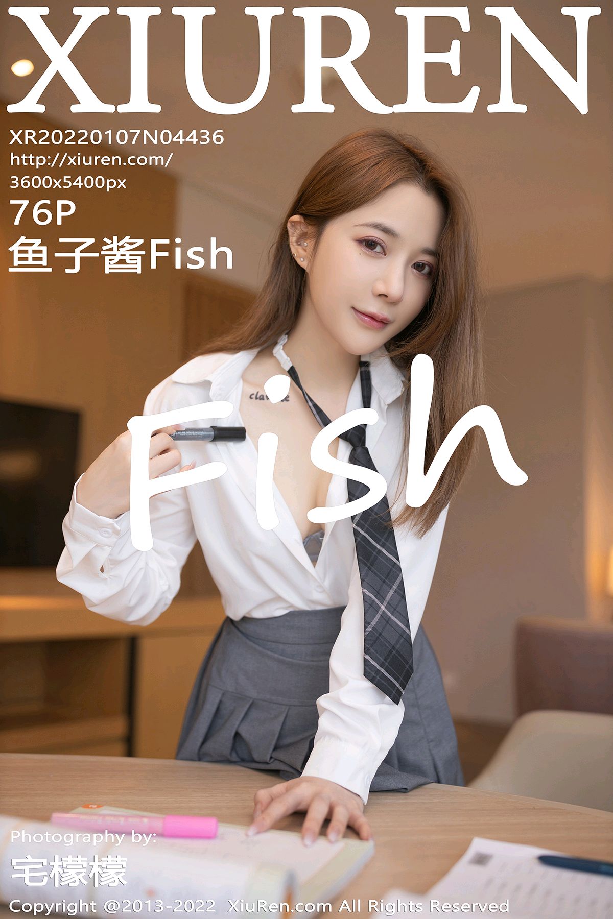 [XiuRen秀人网] 2022.01.07 No.4436 鱼子酱Fish [75P647MB]