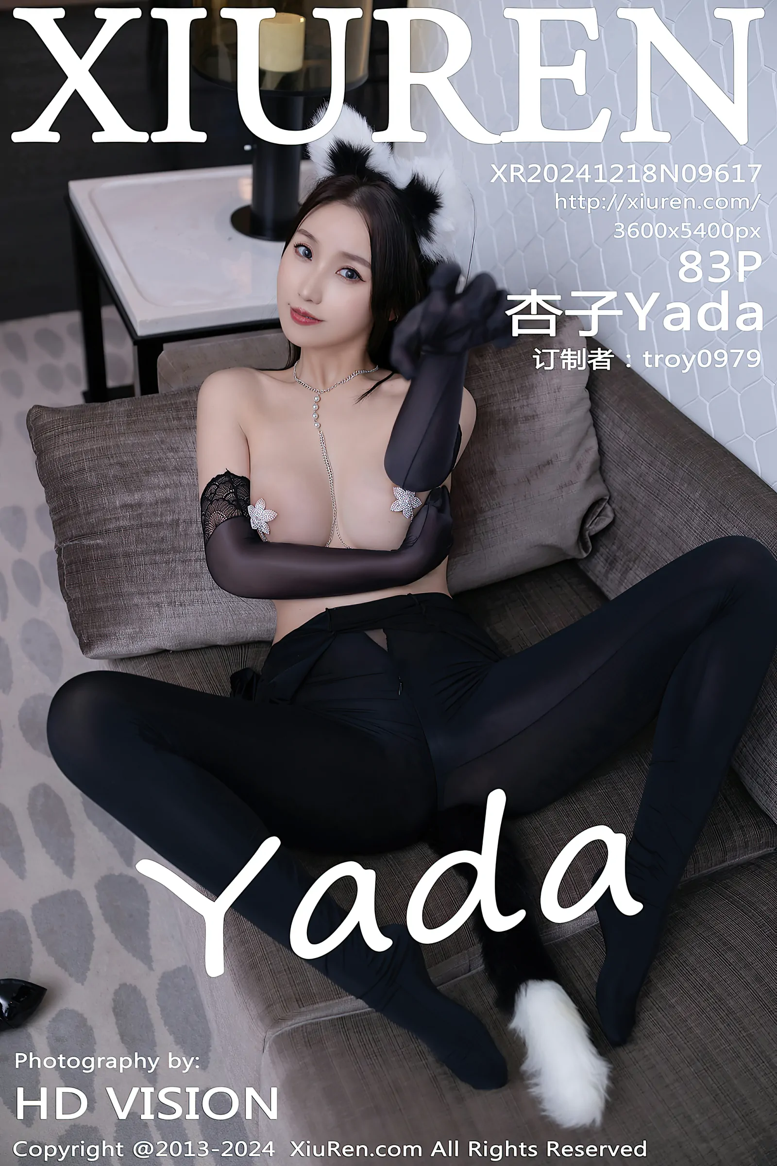 [Xiuren秀人网] 2024.12.18 NO.9617 杏子Yada [83+1P／784MB]